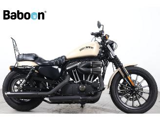 krockskadad bil motor Harley-Davidson XL 883 N Sportster Iron 2014/2
