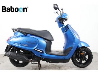 Vaurioauto  scooters Sym Fiddle IV 25KM 2022/1
