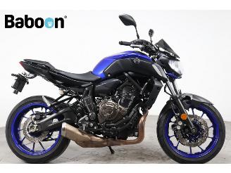 Schade motor Yamaha MT-07 ABS 2019/8