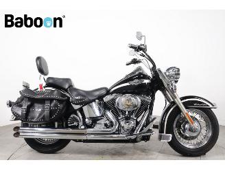 voitures motocyclettes  Harley-Davidson  FLSTC Softail Heritage Classic 100Th Anniversary 2003/1