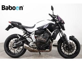 Schade motor Yamaha MT-07 ABS 2014/6