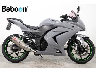 damaged motor cycles Kawasaki Ninja 250 R  2009/5
