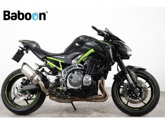 krockskadad bil motor Kawasaki Z 900 ABS 2018/4