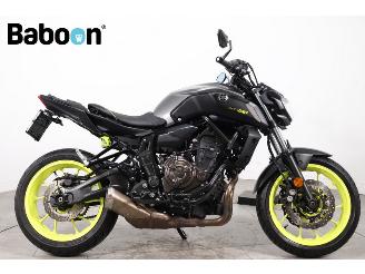 skadebil motor Yamaha MT-07 ABS 2018/7