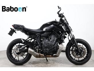 skadebil motor Yamaha MT-07  2023/3