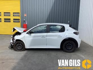disassembly passenger cars Peugeot 208 208 II (UB/UH/UP), Hatchback 5-drs, 2019 e-208 50 kWh 2022/6