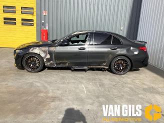 krockskadad bil auto Mercedes C-klasse C (W206), Sedan, 2021 C-300 2.0 EQ Boost Turbo 4-Matic 2023/6