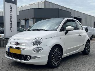 krockskadad bil auto Fiat 500 0.9 TwinAir Turbo Lounge 2015/12