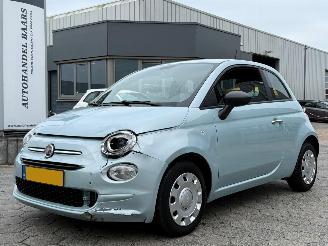Voiture accidenté Fiat 500 1.0 Hybrid 2023/9