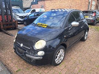 Vaurioauto  passenger cars Fiat 500 1.2i sport 2008/6