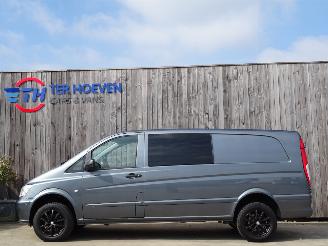 skadebil auto Mercedes Vito 116 CDi 4X4 Extralang Dubbele Cabine Automaat 120KW Euro 5 2011/10