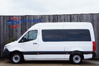 krockskadad bil auto Mercedes Sprinter 314 CDi L2H2 9-Persoons Elektrische Schuifdeur Navi Cruise 105KW Euro 6 2020/2
