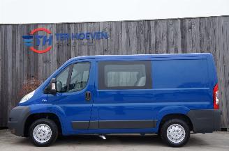 krockskadad bil auto Fiat Ducato 2.3 MJT L1H1 Dubbele Cabine 6-Persoons Airco Standkachel 88KW Euro 4 2010/4
