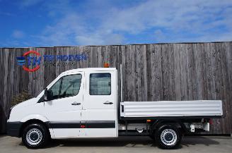 Schadeauto Volkswagen Crafter 2.0 TDi Dubbele Cabine Open Laadbak Airco Trekhaak 80KW Euro 5 2013/7