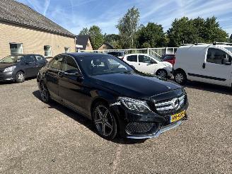 damaged passenger cars Mercedes C-klasse 220 CDI Edition 1 REST BPM €550,-!!! 2014/8