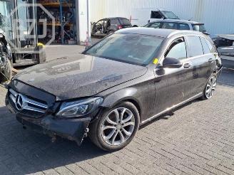 Vrakbiler auto Mercedes C-klasse C Estate (S205), Combi, 2014 / 2021 C-220 CDI BlueTEC, C-220 d 2.2 16V 2017/1