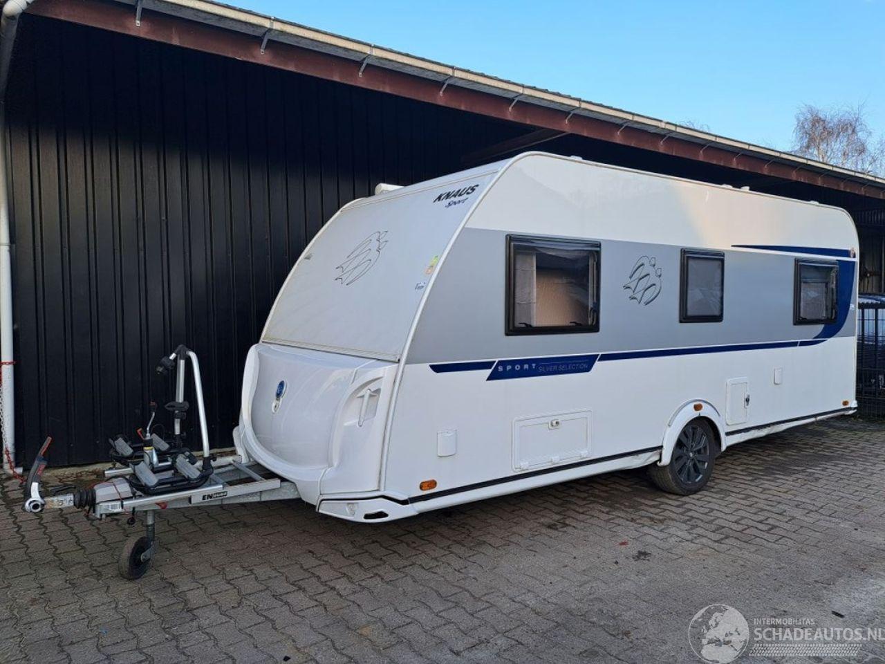 Knaus  Knaus Sport 500 EU Silver Edition Mover Fietsendrager Luifel