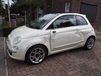 Coche accidentado Fiat 500 1.2 Lounge Automaat 2011/1