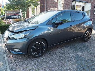 krockskadad bil auto Nissan Micra 1.0 Ig-T N-Design 2023/4
