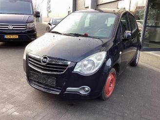 krockskadad bil auto Opel Agila Agila (B), MPV, 2008 / 2014 1.2 16V 2009/9