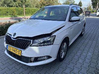 krockskadad bil auto Skoda Fabia 1.0 TSI 81kw Automaat  clima navi  pdc 2019/5