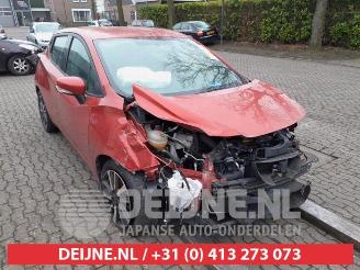 rozbiórka samochody osobowe Nissan Micra Micra (K14), Hatchback, 2016 / 2025 0.9 IG-T 12V 2018