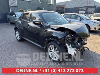 Coche siniestrado Nissan Juke Juke (F15), SUV, 2010 / 2019 1.2 DIG-T 16V 2016