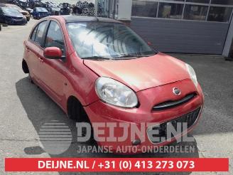 rozbiórka samochody osobowe Nissan Micra Micra (K13), Hatchback, 2010 / 2016 1.2 12V DIG-S 2012/11