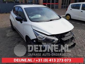 Démontage voiture Nissan Micra Micra (K14), Hatchback, 2016 / 2025 0.9 IG-T 12V 2017/9