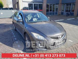 Salvage car Mazda 6 6 SportBreak (GH19/GHA9), Combi, 2008 / 2013 2.2 CDVi 16V 130 2012
