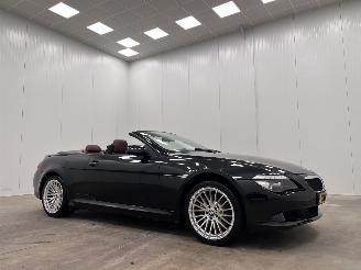 Vaurioauto  passenger cars BMW 6-serie Cabrio 630i Autom. Navi Clima 2008/2