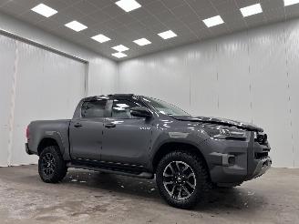 krockskadad bil bedrijf Toyota Hilux 2.8 D-4D Autom. 4WD DC Navi Clima 2023/11