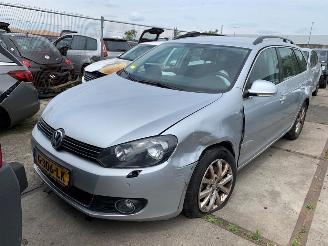 krockskadad bil auto Volkswagen Golf Golf VI Variant (AJ5/1KA) Combi 2009 / 2013 - 1.4 TSI 122 16V Combi/o  Benzine 1,390cc 90kW (122pk) FWD 2009-07/2013-07  CAXA 2010/3