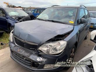 Auto da rottamare Skoda Fabia Fabia II Combi, Combi 5-drs, 2007 / 2015 1.2 TDI 12V Greenline 2011/2