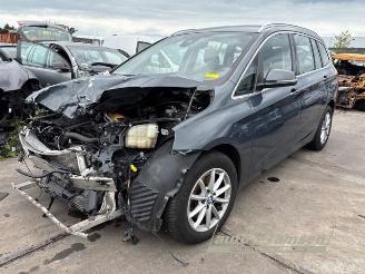 Vrakbiler auto BMW 2-serie 2 serie Gran Tourer (F46), MPV, 2014 218i 1.5 TwinPower Turbo 12V 2016/1