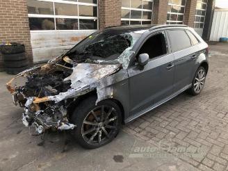Vrakbiler auto Audi A3 A3 Sportback (8VA/8VF), Hatchback 5-drs, 2012 / 2020 1.4 TFSI 16V e-tron 2018/7