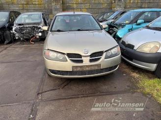 rozbiórka samochody osobowe Nissan Almera Almera (N16), Hatchback, 2000 / 2006 1.5 16V 2003/9