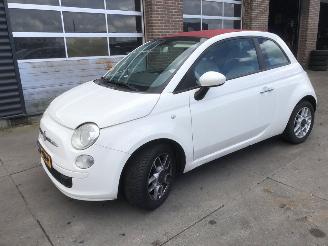krockskadad bil auto Fiat 500C 500C (312) Cabrio 2009 - 1.2 69 Cabrio  Benzine 1.242cc 51kW (69pk) FWD 2009-09 (312AXA) 169A4000 2009/10