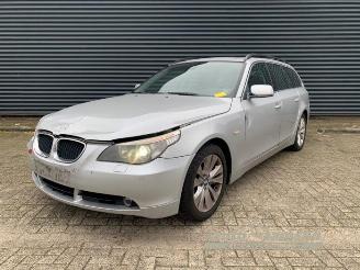 rozbiórka samochody osobowe BMW 5-serie 5 serie Touring (E61), Combi, 2004 / 2010 520d 16V 2006/6