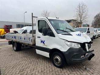 krockskadad bil bedrijf Mercedes Sprinter 516 CDI 120KW 432  DL MAXI PRITSCHE PICK UP KLIMA 2021/6