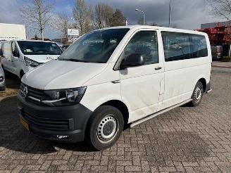 skadebil auto Volkswagen Transporter 2.0 TDI 110KW PKW BRIEF 8P AUTOMAAT AIRCO KLIMA EURO6 2018/1