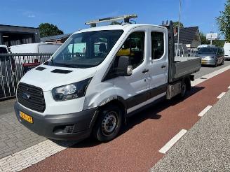 krockskadad bil bedrijf Ford Transit 2.0 TDCI  DC 7P PICK UP PRITSCHE KLIMA EURO6 2016/10
