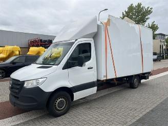 krockskadad bil bedrijf Mercedes Sprinter 316 CDI 120KW 432 KOFFER MAXI  LAADKLEP LBW KLIMA EURO6 2020/3