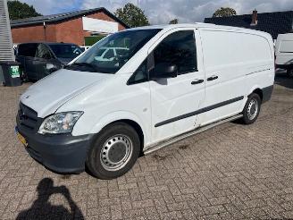 danneggiata veicoli commerciali Mercedes Vito 122  3.0 CDI 165KW  AUT. LANG AIRCO KLIMA 2014/10