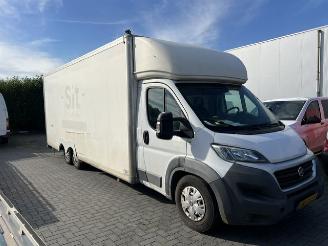 krockskadad bil bedrijf Fiat Ducato ALKO  KOFFER   AUT. AIRCO KLIMA EURO6 2016/7