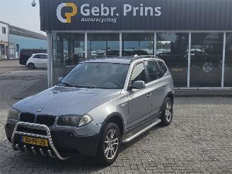 Avarii autoturisme BMW X3 2.5 24V SUV  Benzine 2.495cc 141kW (192pk) 4x4 2004/5