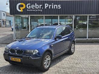 Schadeauto BMW X3 3.0i xDrive 24V SUV  Benzine 2.979cc 170kW (231pk) 4x4 2003-09/2006-07 (PA91; PA92; PA93) M54B30; 306S3 2004/5