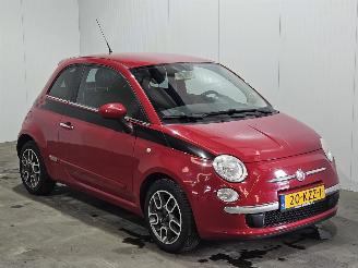 Vaurioauto  passenger cars Fiat 500 Automaat 1.2 Hatchback  Benzine 1.242cc 51kW (69pk) FWD 2010/3