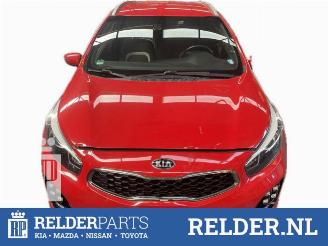 disassembly passenger cars Kia Cee d Cee'd Sportswagon (JDC5), Combi, 2012 / 2018 1.0i T-GDi 12V 120 2015/10