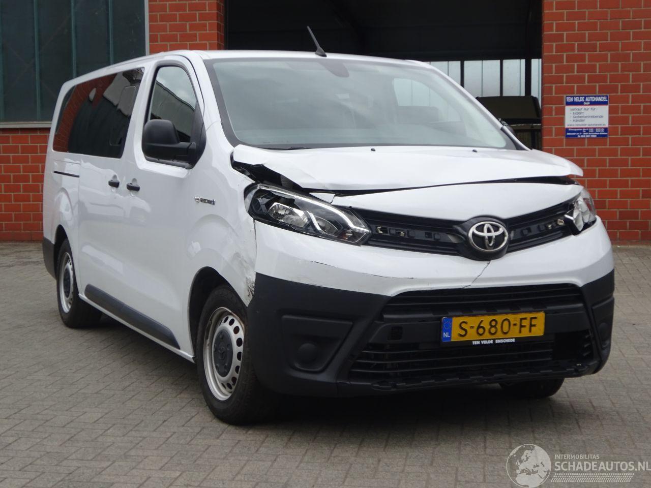 Toyota ProAce Long Extra Range Cool 75 kWh 100kw Electric, 9 persoons, Airco, Navi, Cruise